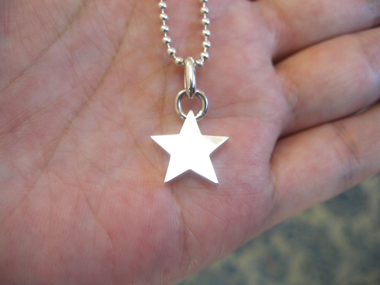 仁尾彫金『プラチナ十字星クロス』ハンドメイド59 【公式通販】