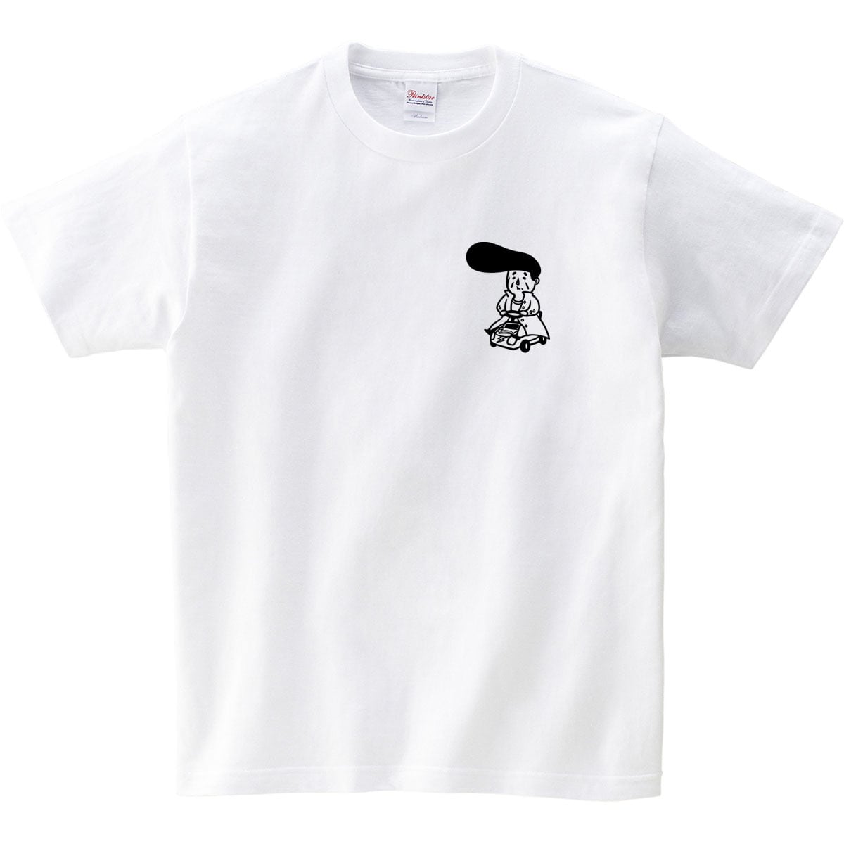 選べるデザイン ミニカーとおじさん Tシャツ os109 自動車 遊び