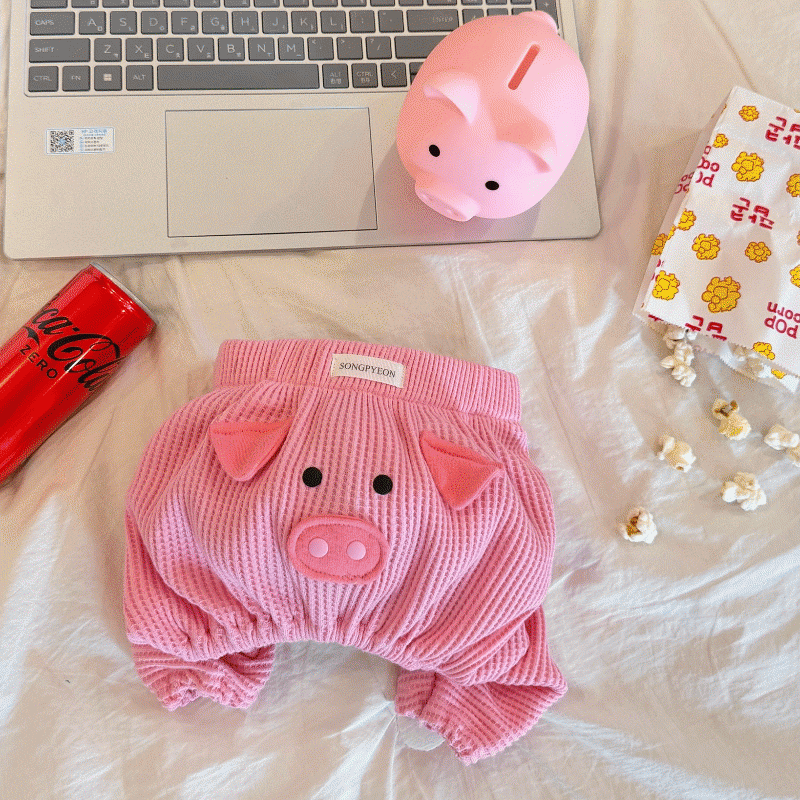 予約【songpyeon】Puppy Pig Pants