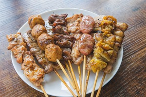 【勝手に応援プラン】阿蘇天然水若鶏の焼き鳥（梅雨の呑み倒れ【昼】）