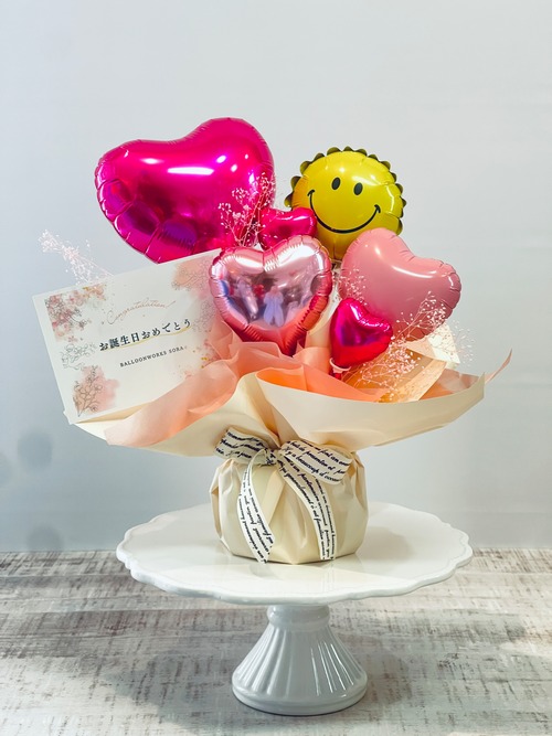 すぐ伝えたい！すぐ贈れます！ピンクのアレンジ☆カードつき☆