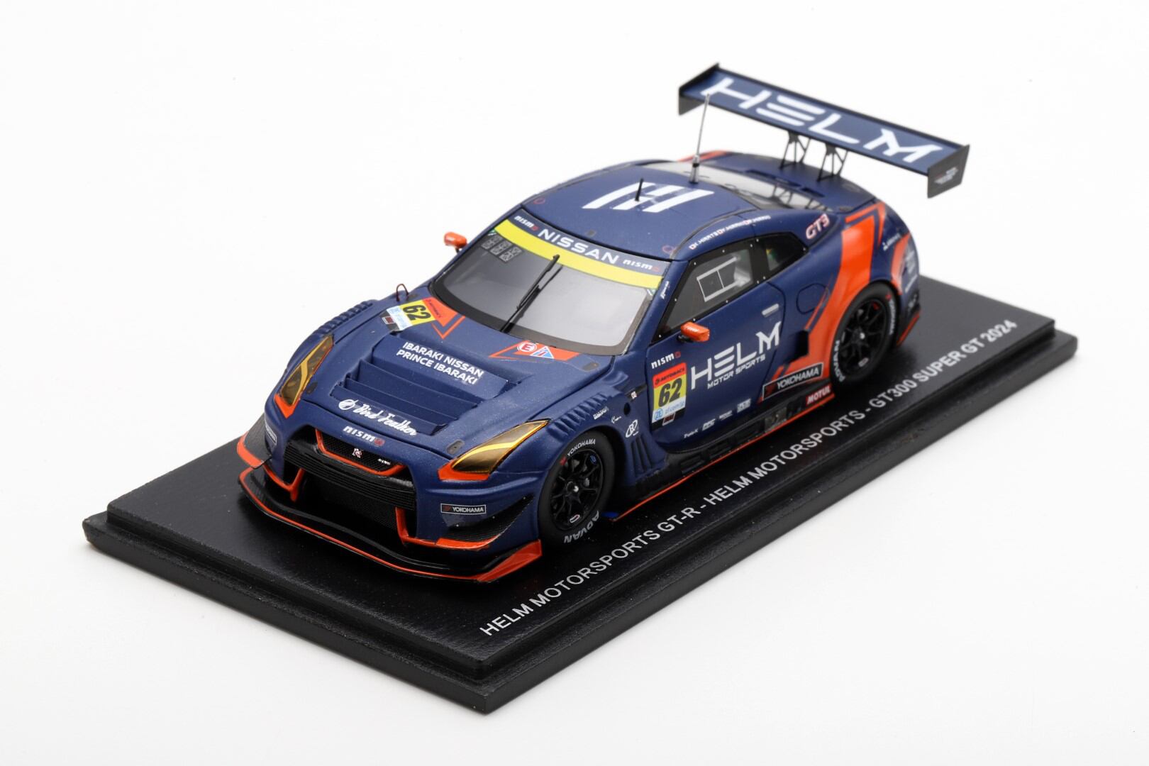 Spark 1/43 2024 SUPER-GT HELM MOTORSPORTS GT-R | HELM MOTORSPORTS