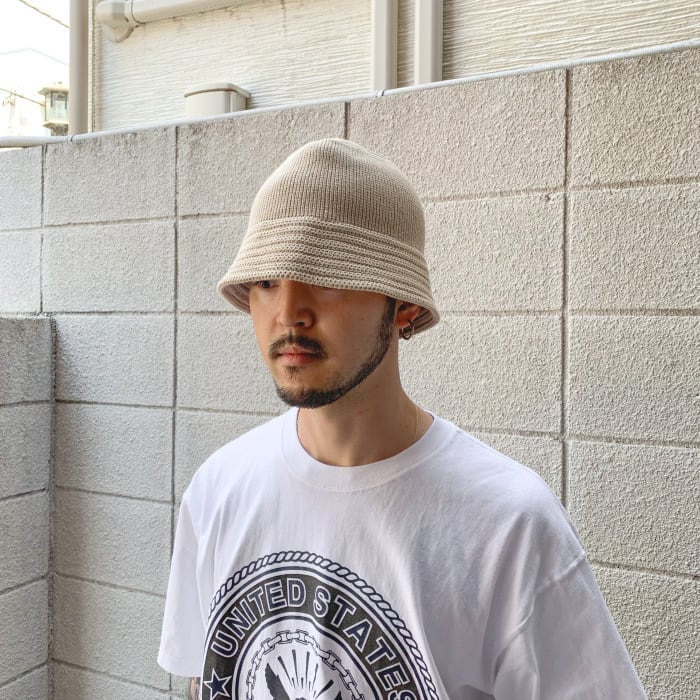 90's Crusher Knit IN Hat U.S.A.ニット MADE