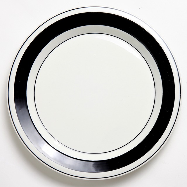 ARABIA アラビア Faenza ファエンツァ 黒 デミタスコーヒーカップ＆ソーサー、プレート3点セット 北欧ヴィンテージ