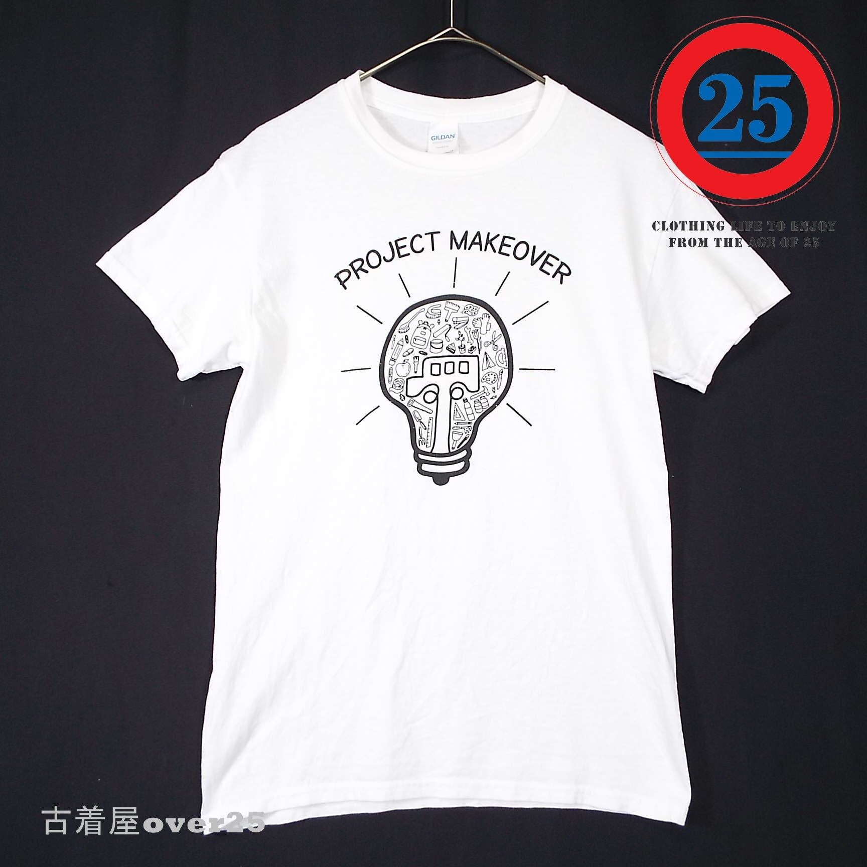 *p(R)ojectR®  ホワイト 半袖Tシャツ S