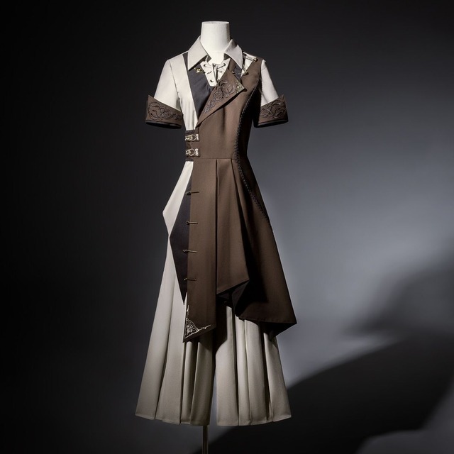 スチームパンクアシンメトリーセットアップ