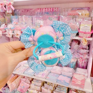 【D8】75-13キャンディリボンツインヘアゴム