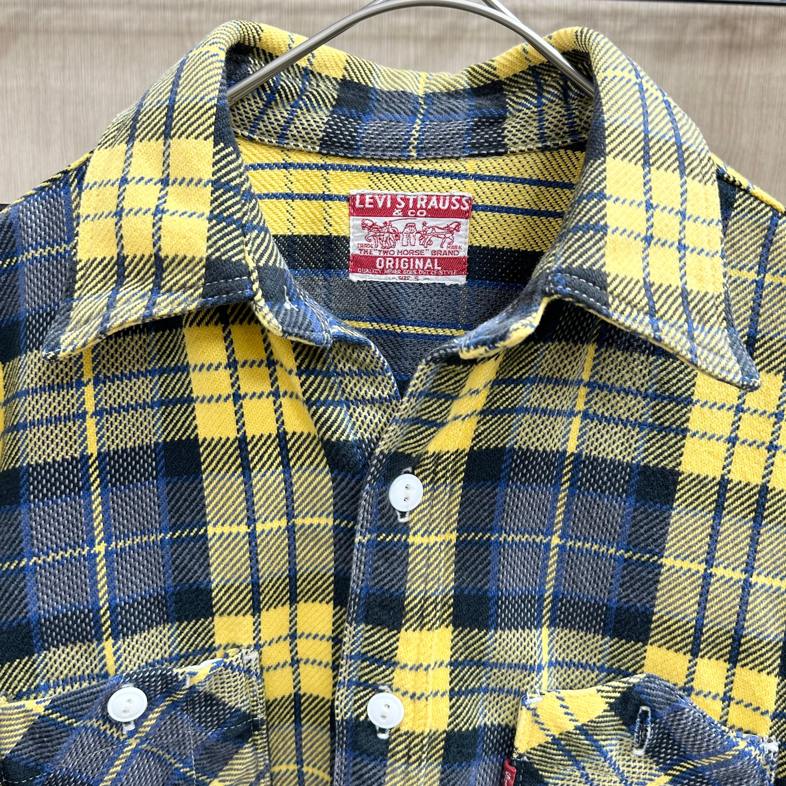 木村拓哉さんCM着用】Levi's リーバイス チェックシャツ ネルシャツ