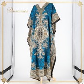 ベリーダンス 衣装 ガラベーヤ ブルー系 ガラムガラム Garam garam 羽織り 青 黒 緑 橙 総柄 柄 模様 軽い 華やか 鮮やか ダンス衣装 イベント ステージ ブラック系 グリーン系 オレンジ系