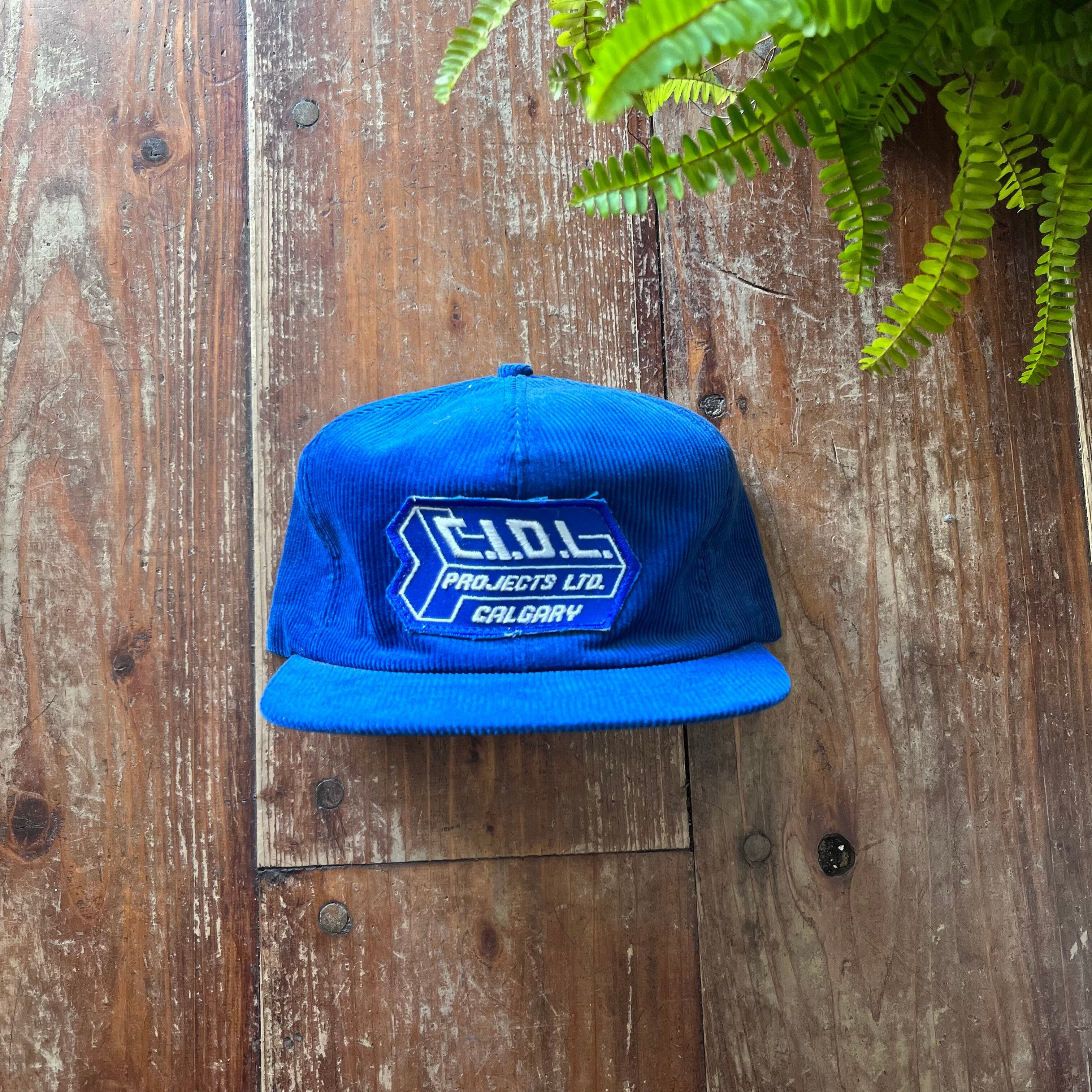 1970’s DEADSTOCK K-Brand Corduroy Trucker Hat/C.I.D.L. Projects LTD.