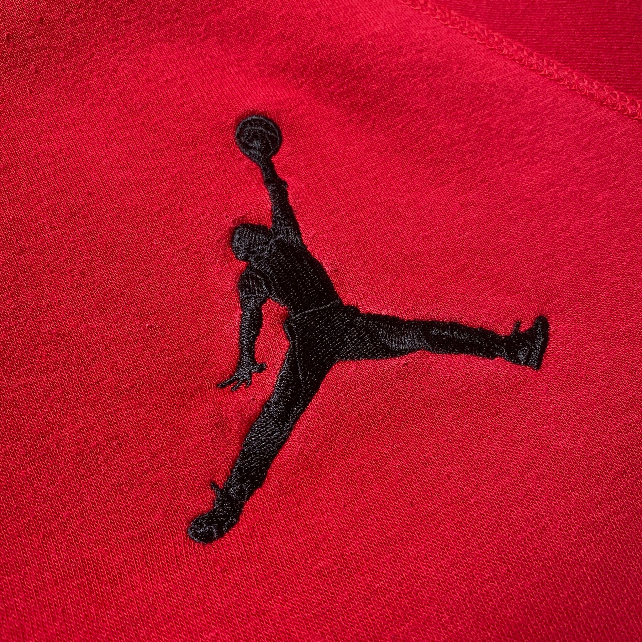 NBA ジョーダン スウェット ジャンプマン 刺繍ロゴ 袖切替 L | furugi