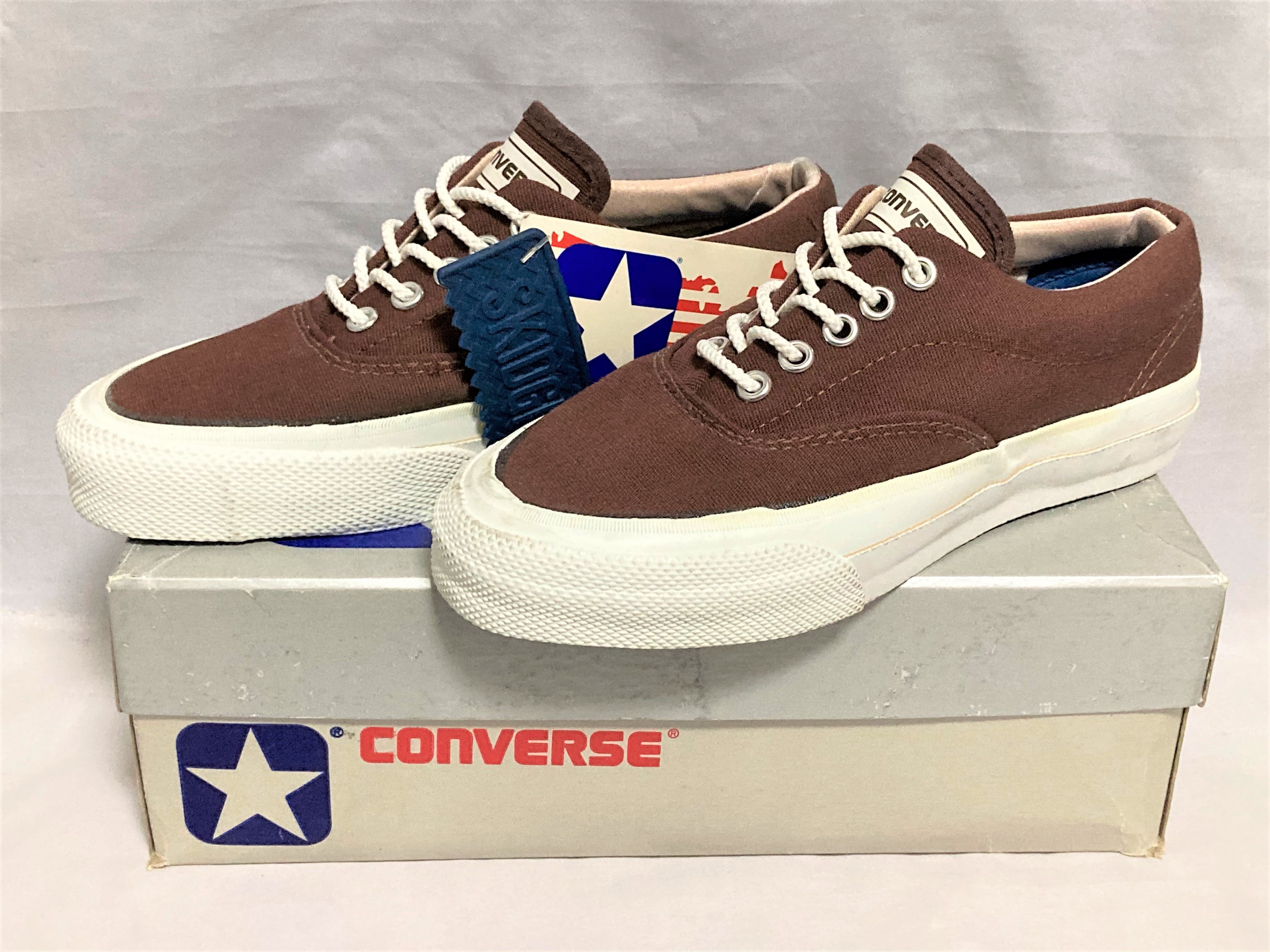 CONVERSE（コンバース） SKIDGRIP （スキッドグリップ）茶色 3.5 23cm ...