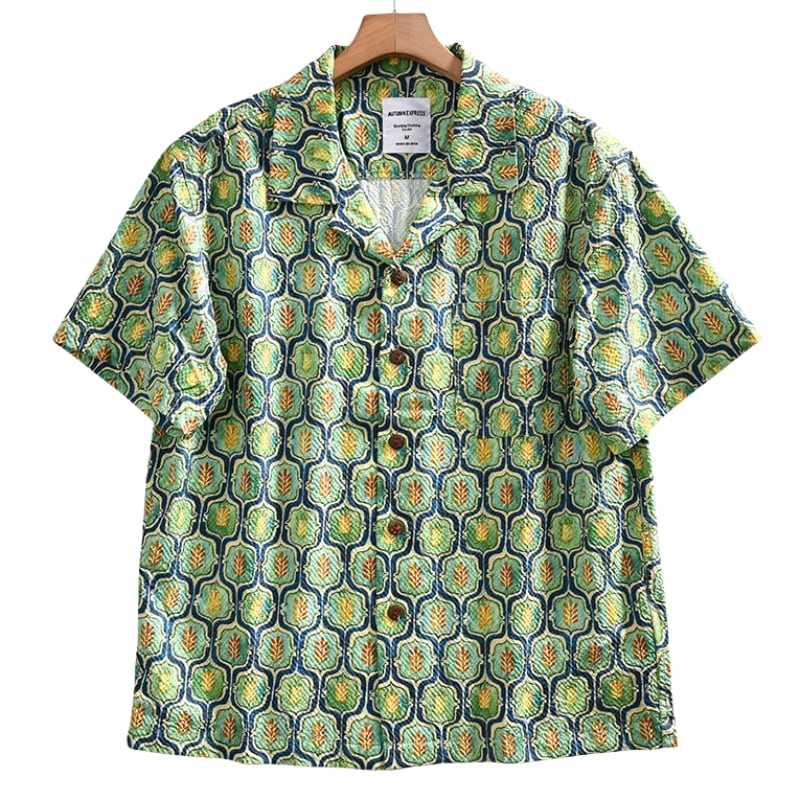 Botanical print shirt 3272
