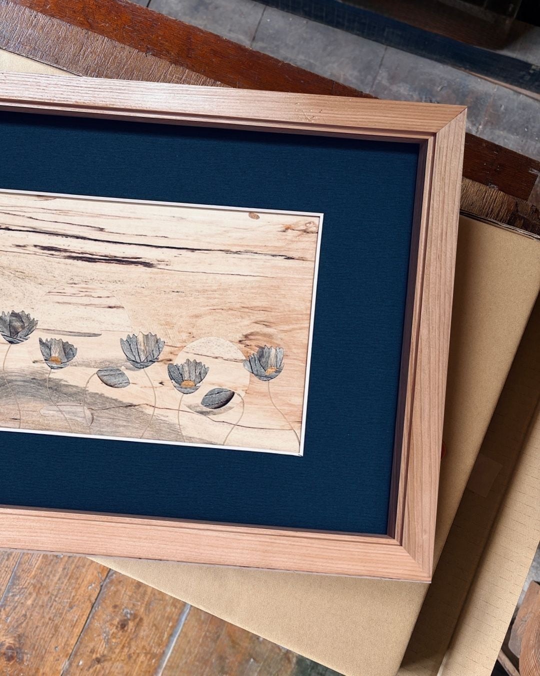 55,001〜110,000円 | 木象嵌絵画 小森谷徹