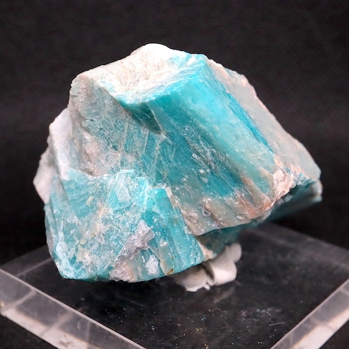 アマゾナイト カリフォルニア産 原石  88,6g AZ0083 天河石（てんがせき） 鉱物　天然石
