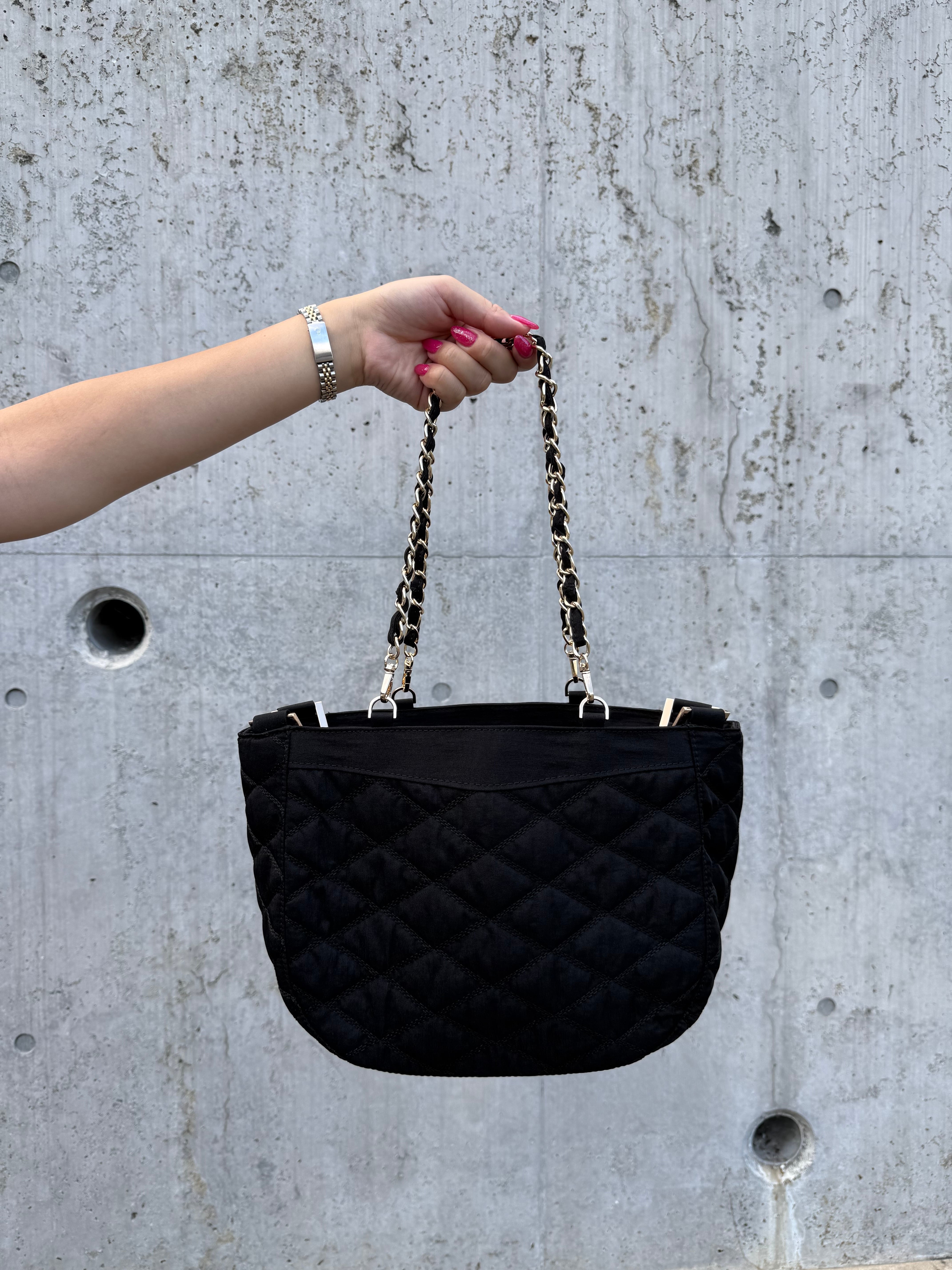 ダブルチェーンバッグ | soleile