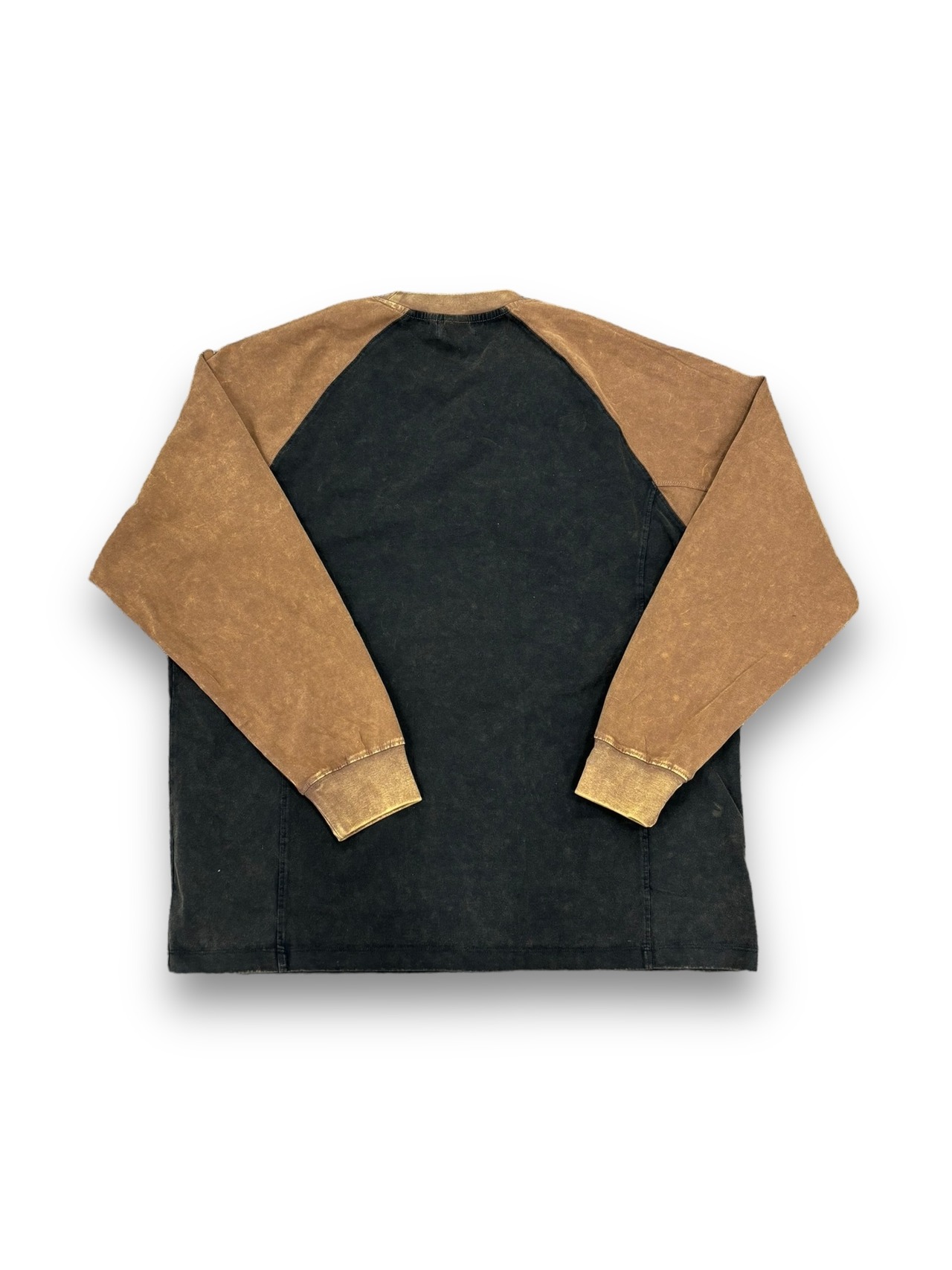 【PLANET STUDIO】embroidery washing over size raglan long sleeve