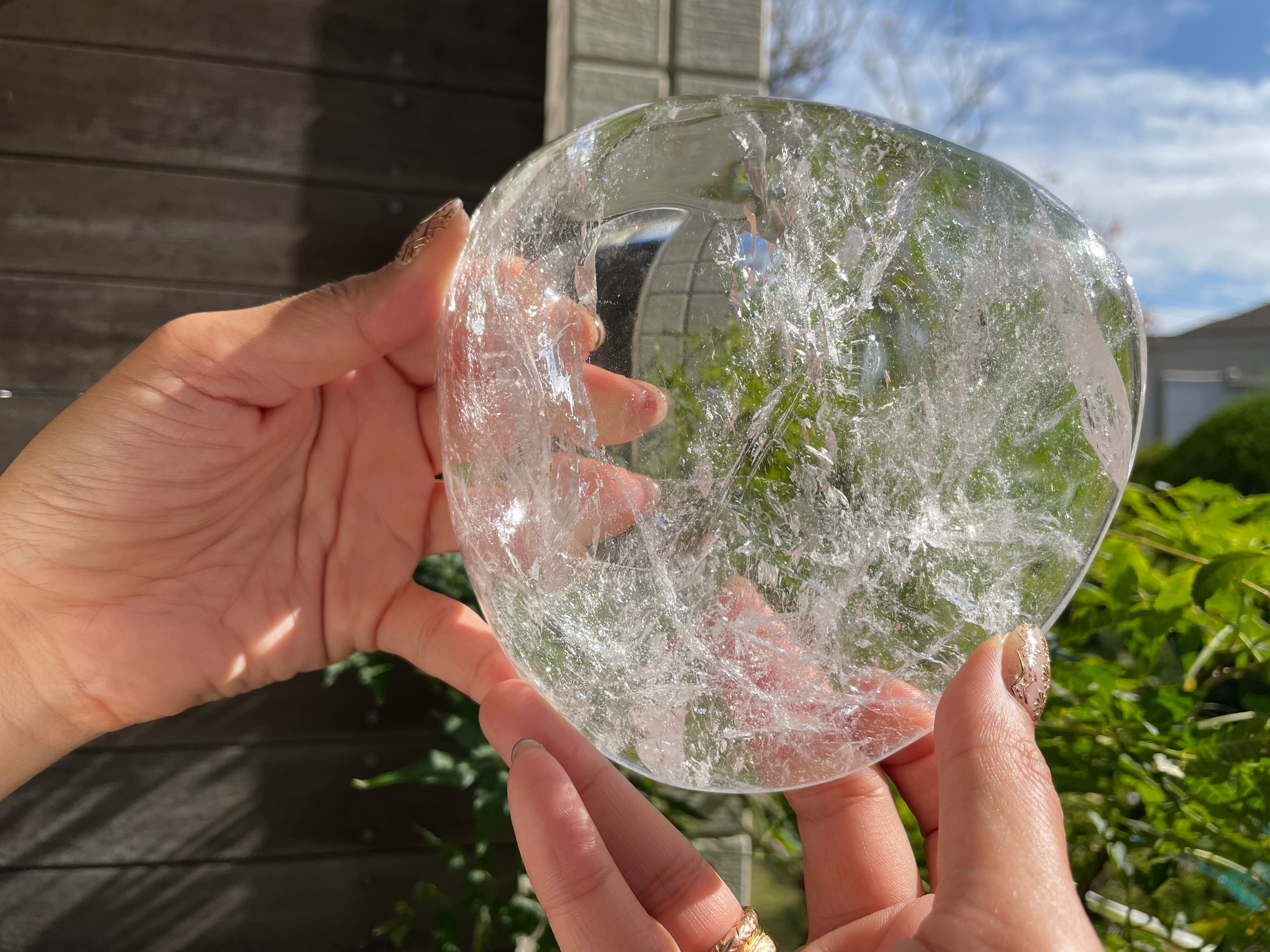 クリスタル bowl (C) 870g