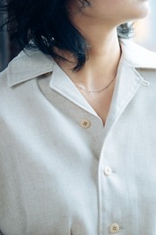 『可憐な仕草』 dot necklace