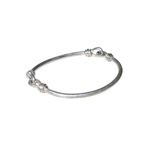 vintage silver narrow bangle