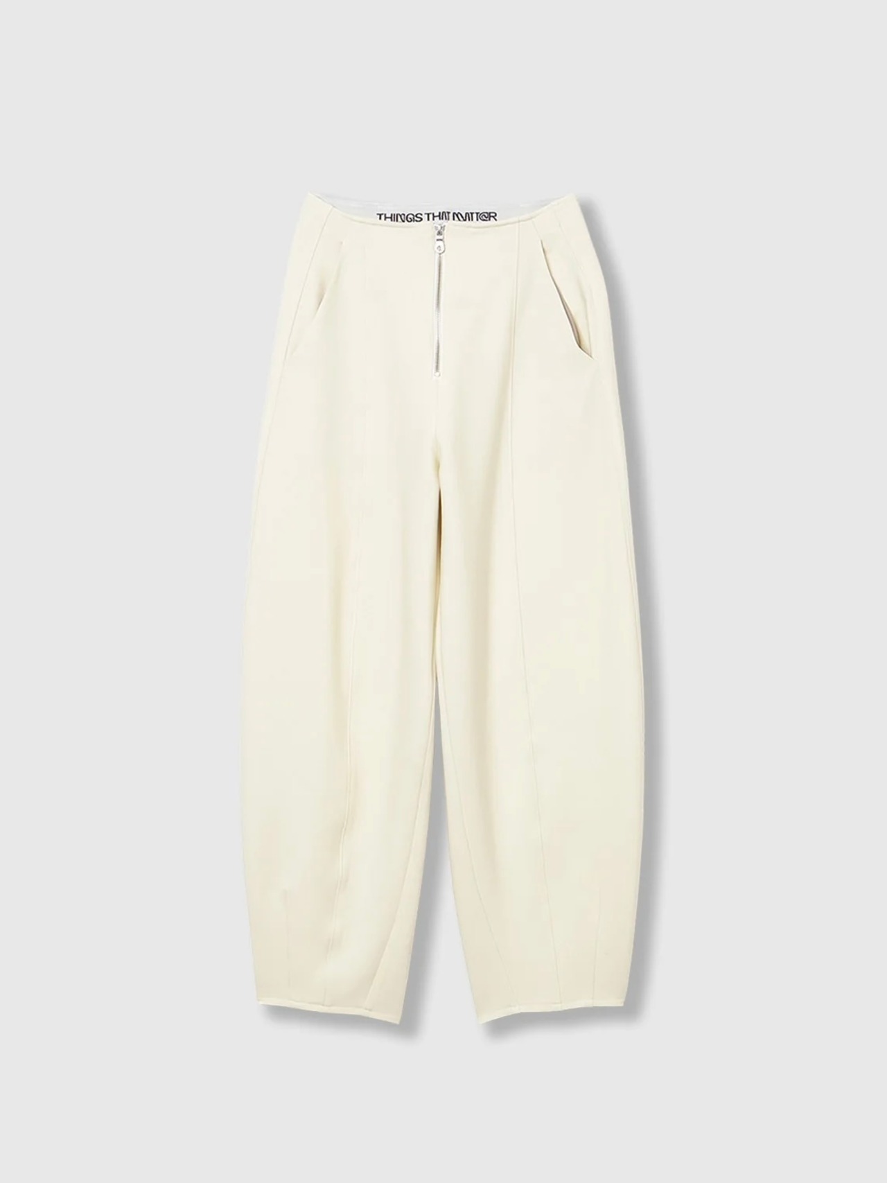【26AW】THINGS THAT MATTER シングスザットマター / パンツ / BONDED CURVED SILHOUETTE PANTS　0586TM0643P - 14