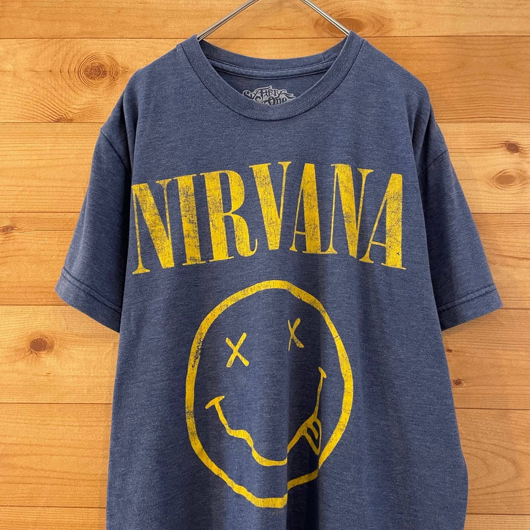 Six Fifty One】Nirvana バンドTシャツ ロックt バンt ロゴ