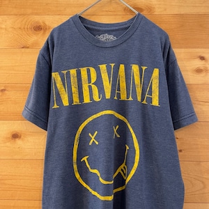 【Six Fifty One】Nirvana バンドTシャツ ロックt  バンt ロゴ ニルヴァーナ us古着