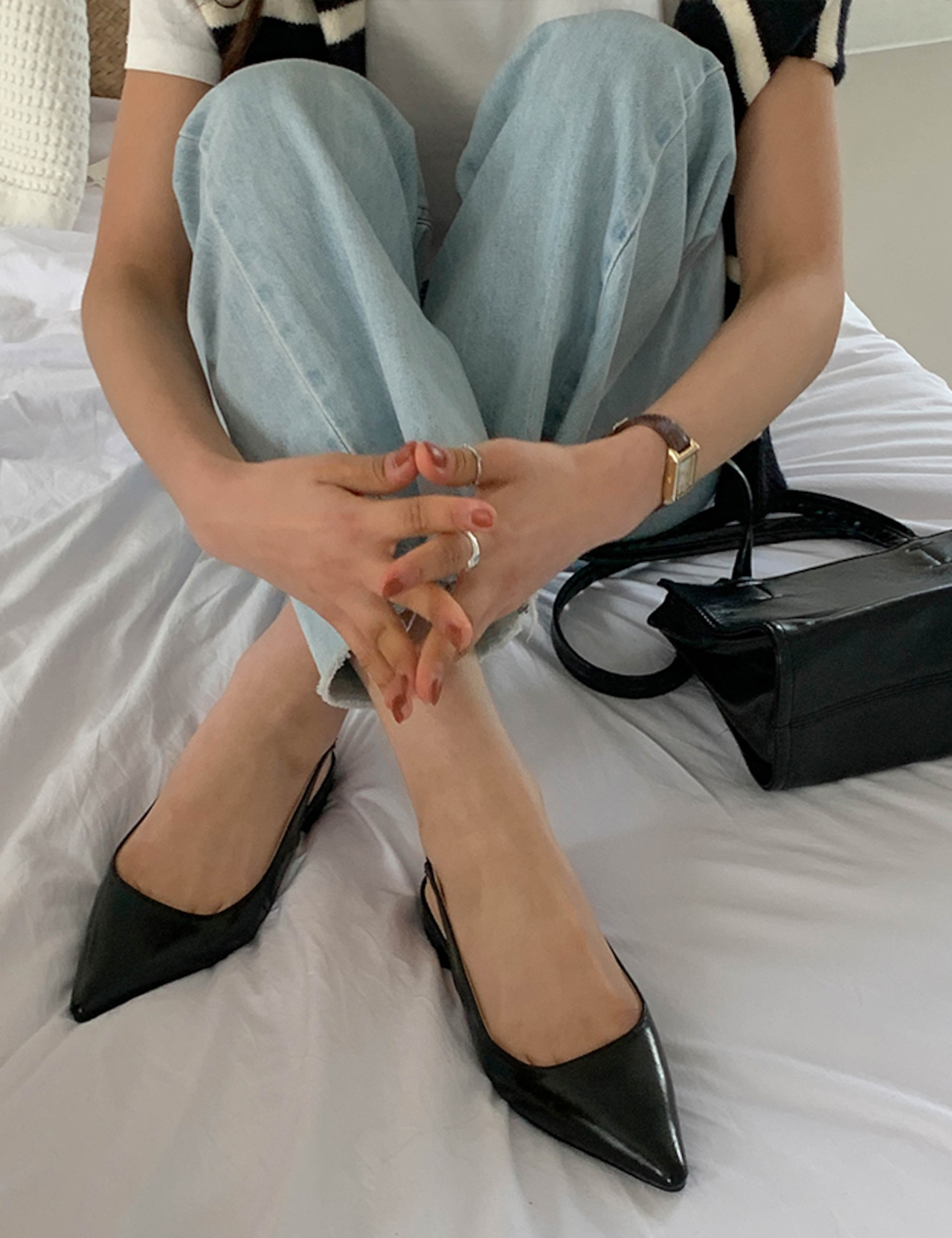 【26ss】Sling-Back Loafer shoes_4colors