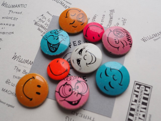 ~1960’s Vintage USA Novelty Pinback Buttons