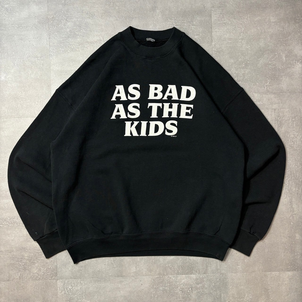 《XL》AS BAD AS THE KIDS スウェット 90年代 vintage no.4103