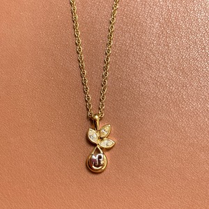 【Used】NINA RICCI 種モチーフ ネックレス