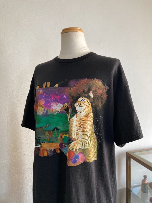 CAT Bob Ross T Shirt