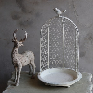 モアティエカージュW　ワイヤートレイ　シャビーシック　M922