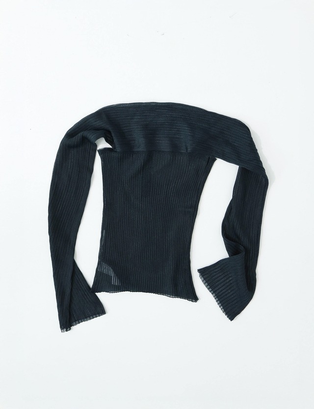 【ulikasanctus】Sheer tank top