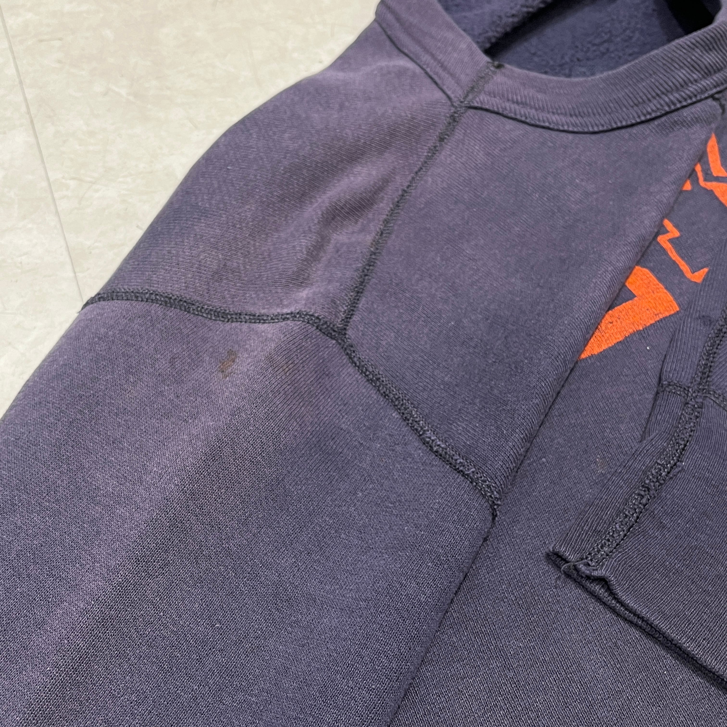 50s Front V Print Sweat Shirt 50年代 前V スウェット