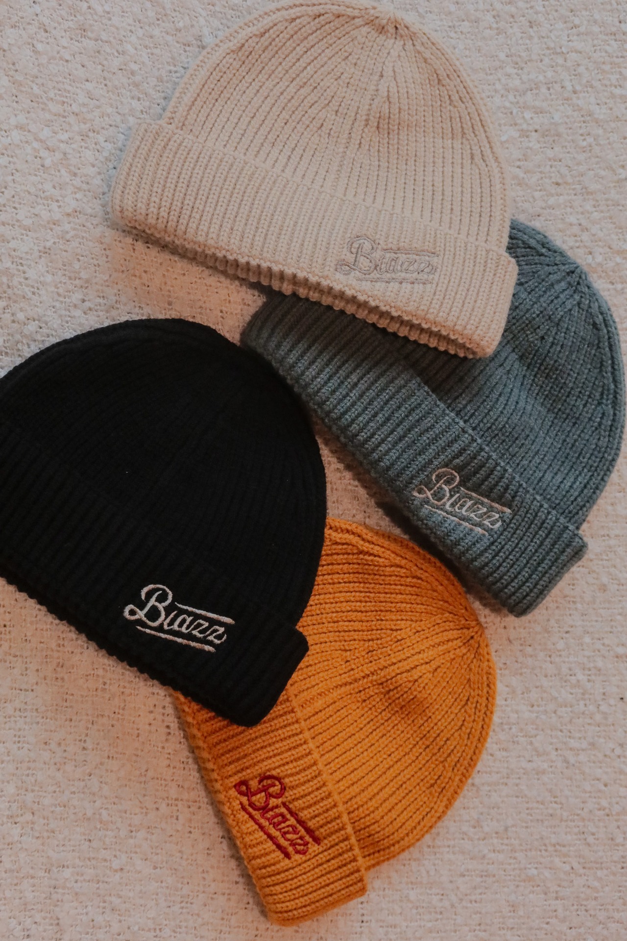 Organic Cotton Beanie [Sand]