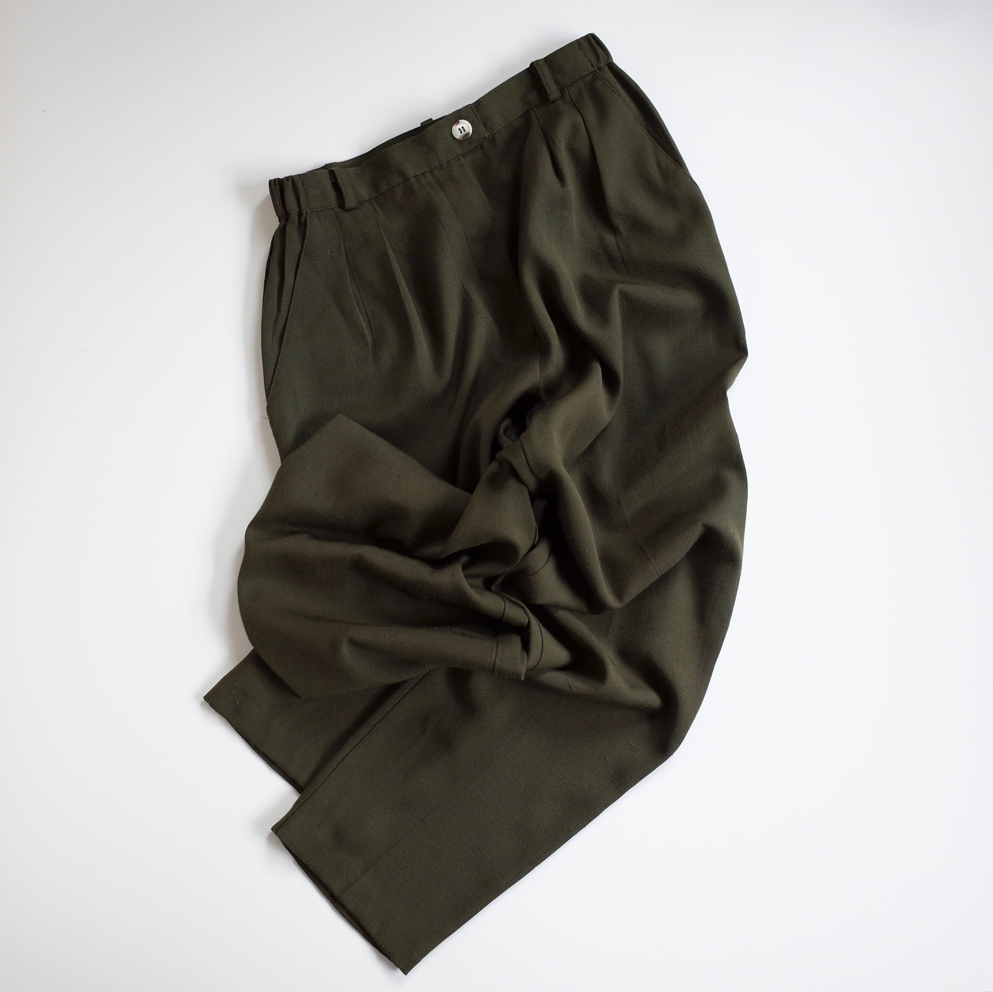 80s USA slacks tuck pants