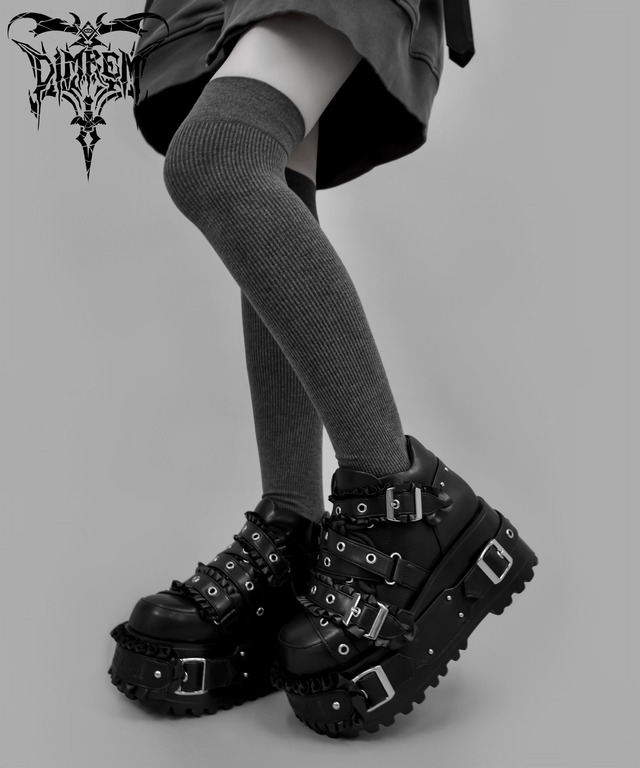 【DIMREM】超フリルベルトシューズ