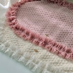 Ruffle blanket 全2色
