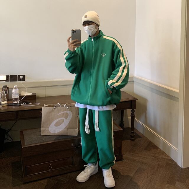 Supreme ジャージセットアップ グリーン Supreme ジャージセットアップ グリーン