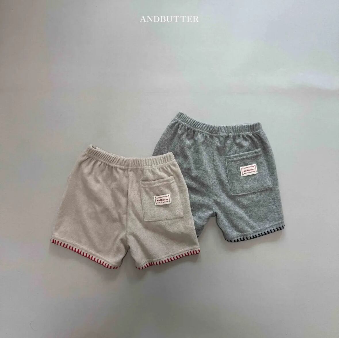 【即納】andbutter / cookie terry pants