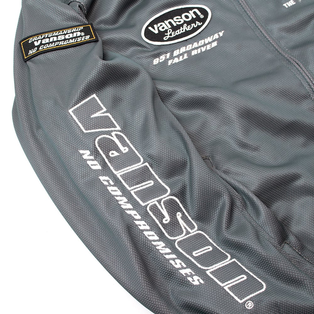 VS26103S メッシュスウィングトップジャケット | vansonleathers