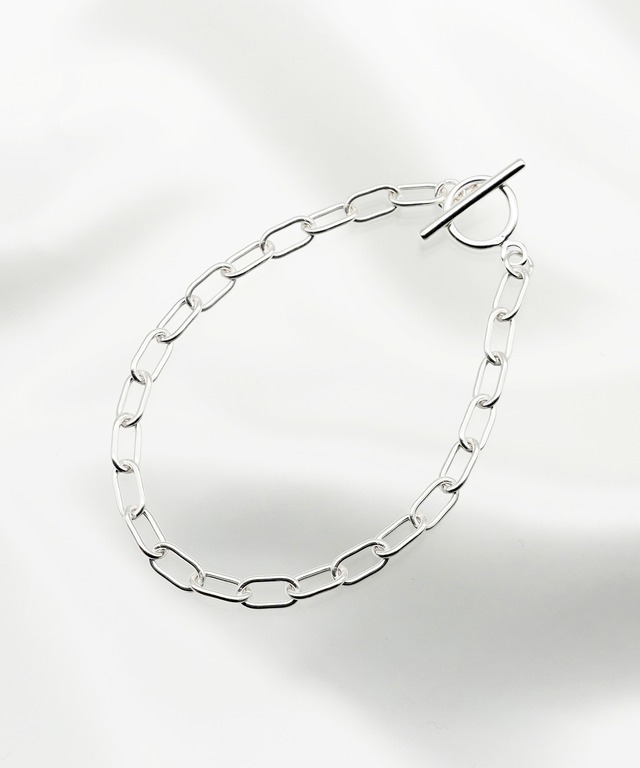 【ISOLATION / アイソレーション】SV925 Oval Chain Bracelet