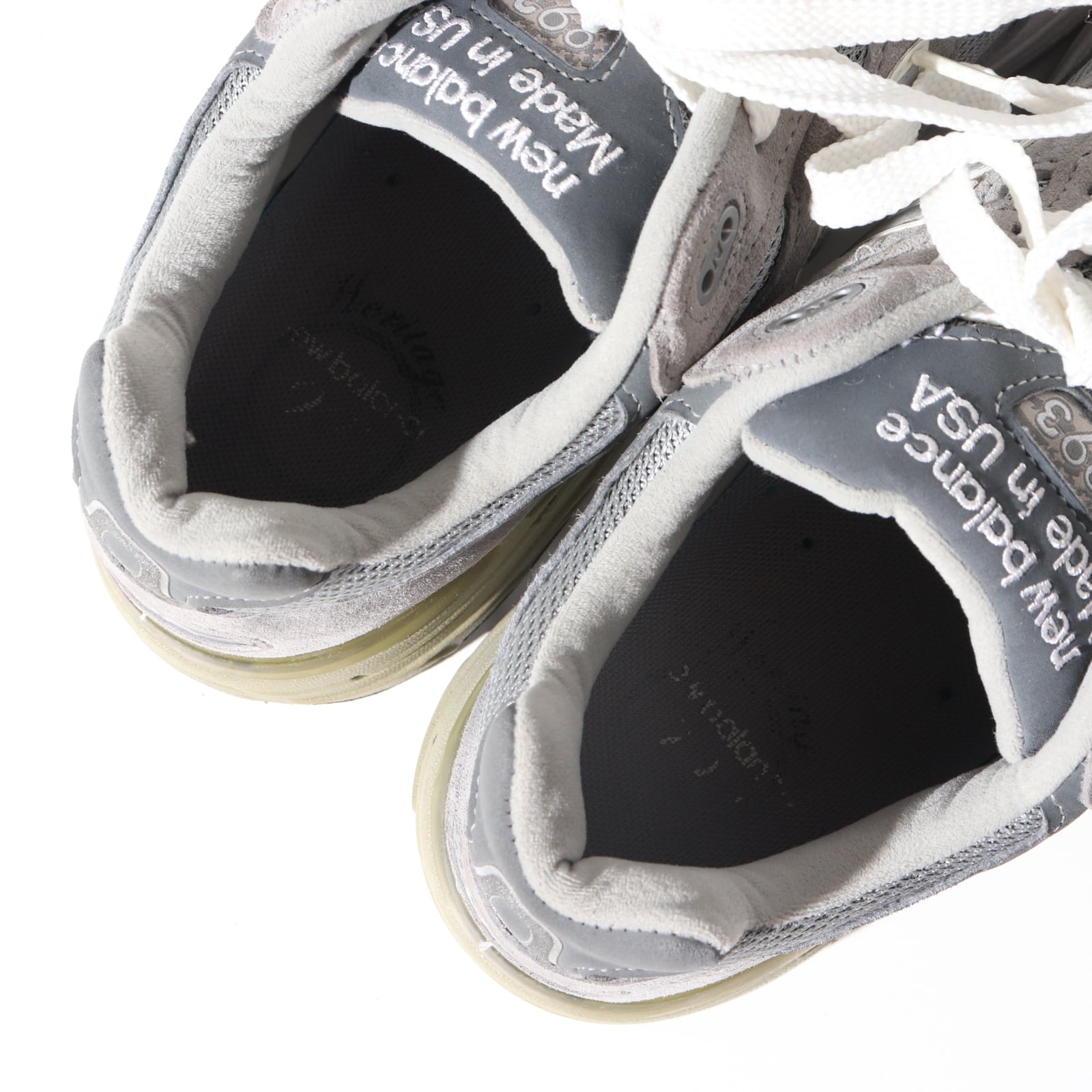 美品箱付き MR993GL 9.5D 27.5cm ニューバランス newbalance グレー  