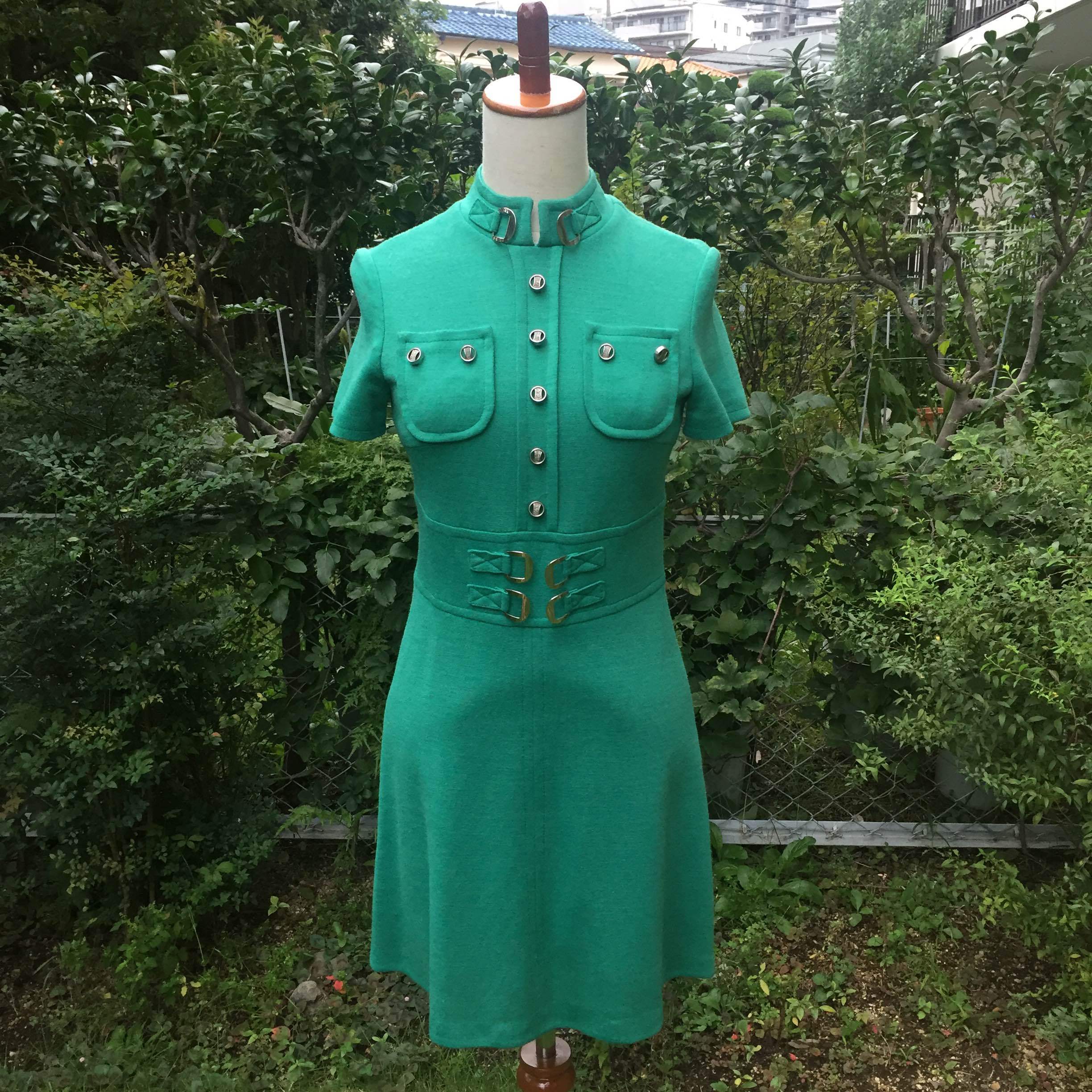 60s スペースエイジワンピース | Rhinoceros Vintage