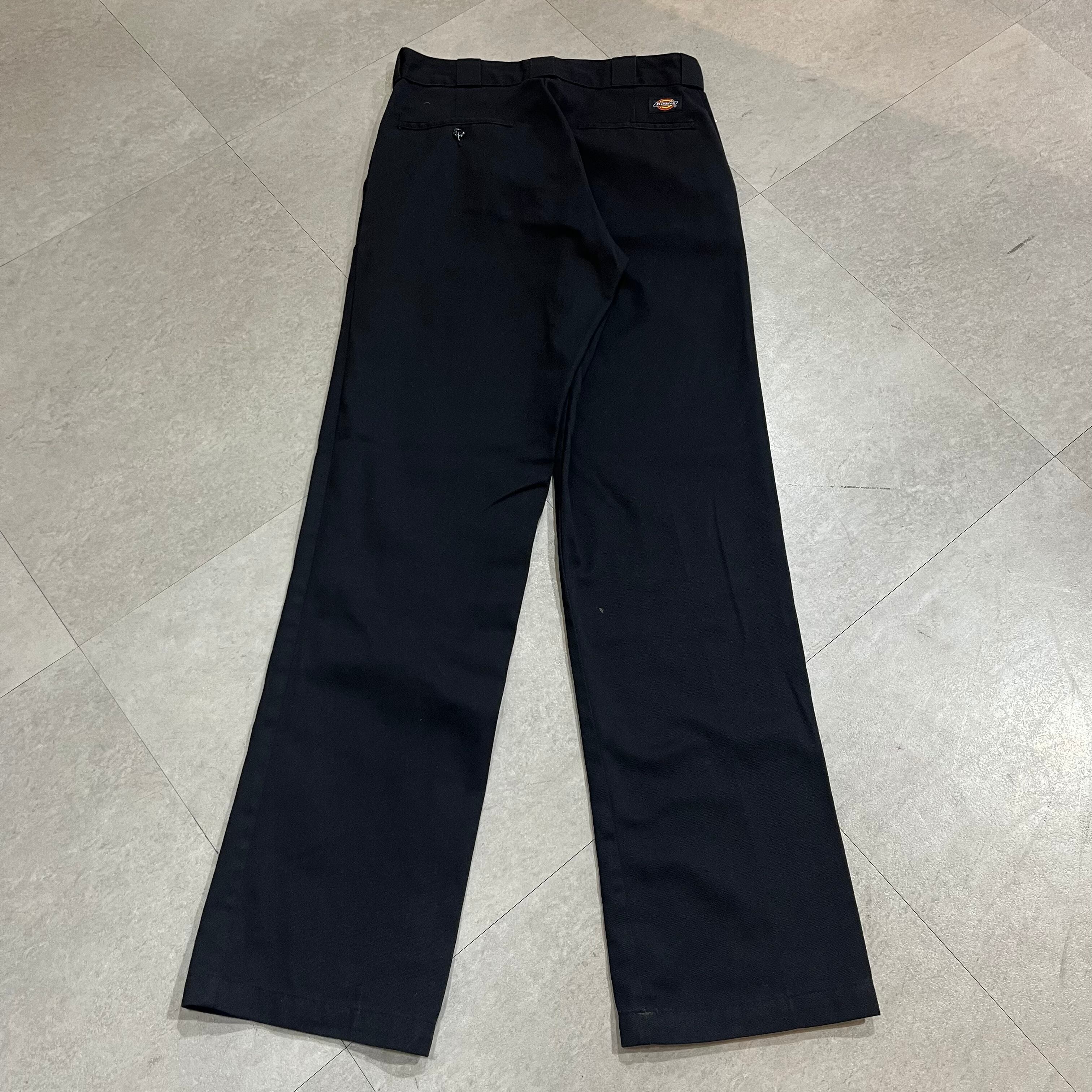 size:W30×L34【 Dickies 874 】ディッキーズ 874 ワークチノパンツ ワークパンツ ブラック 黒 古着 古着屋 高円寺  ビンテージ