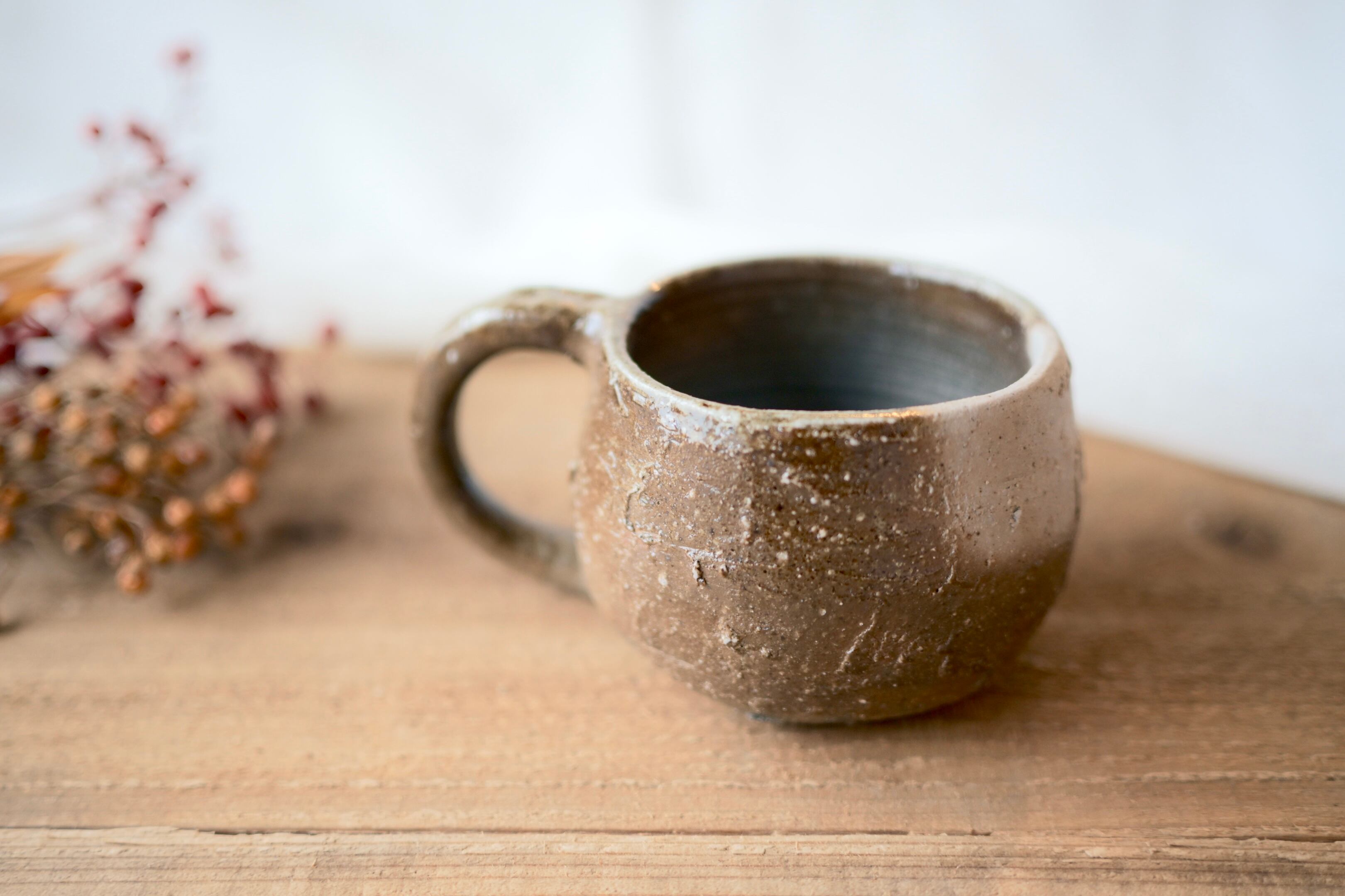 備前焼マグD / 大石 茜 | かがまぐ|アナタに寄り添うマグカップ専門店