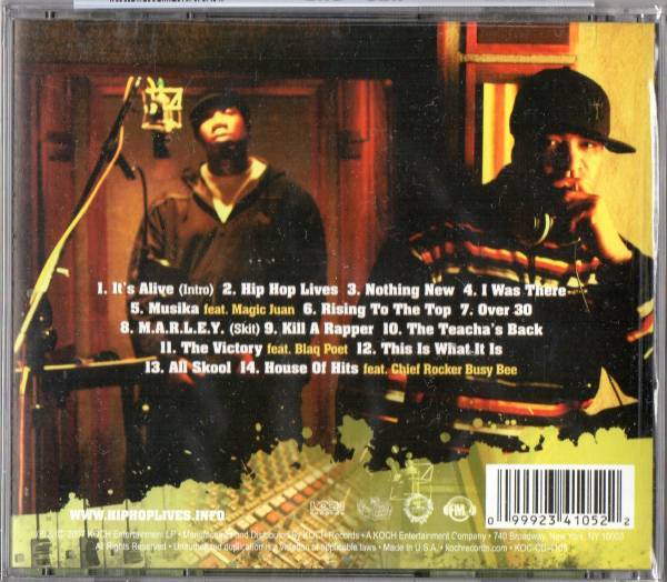 KRS-ONE / Hip-Hop Lives [Import] | COMPACT DISCO ASIA