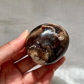 ブラックオパール(グレーオパール)*パーム2*コモンオパール*天然石インテリア*置き物