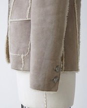 〈CHANEL vintage〉Mouton shearling coat 05A P24962